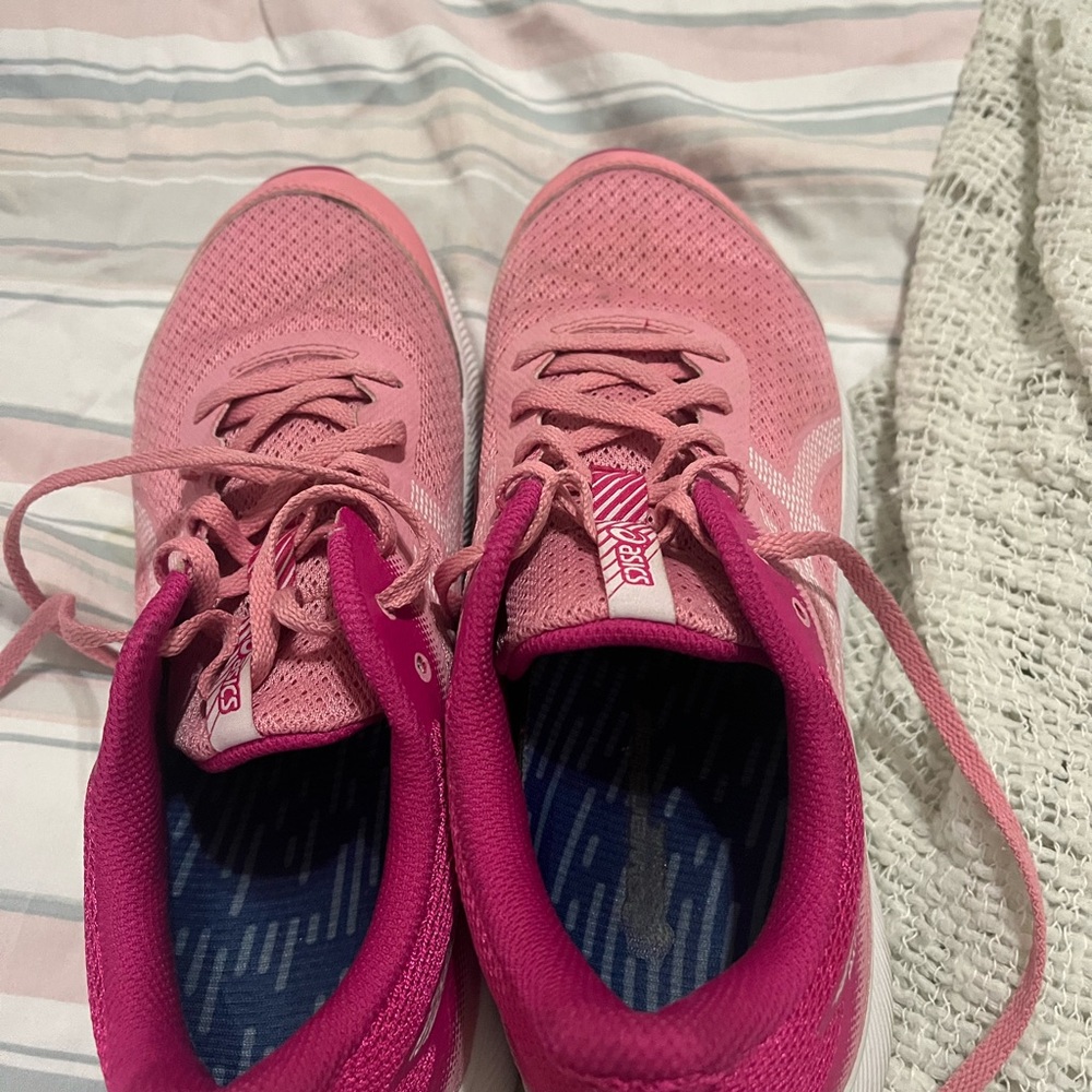 ASICS Vibrant Pink Athletic Sneakers